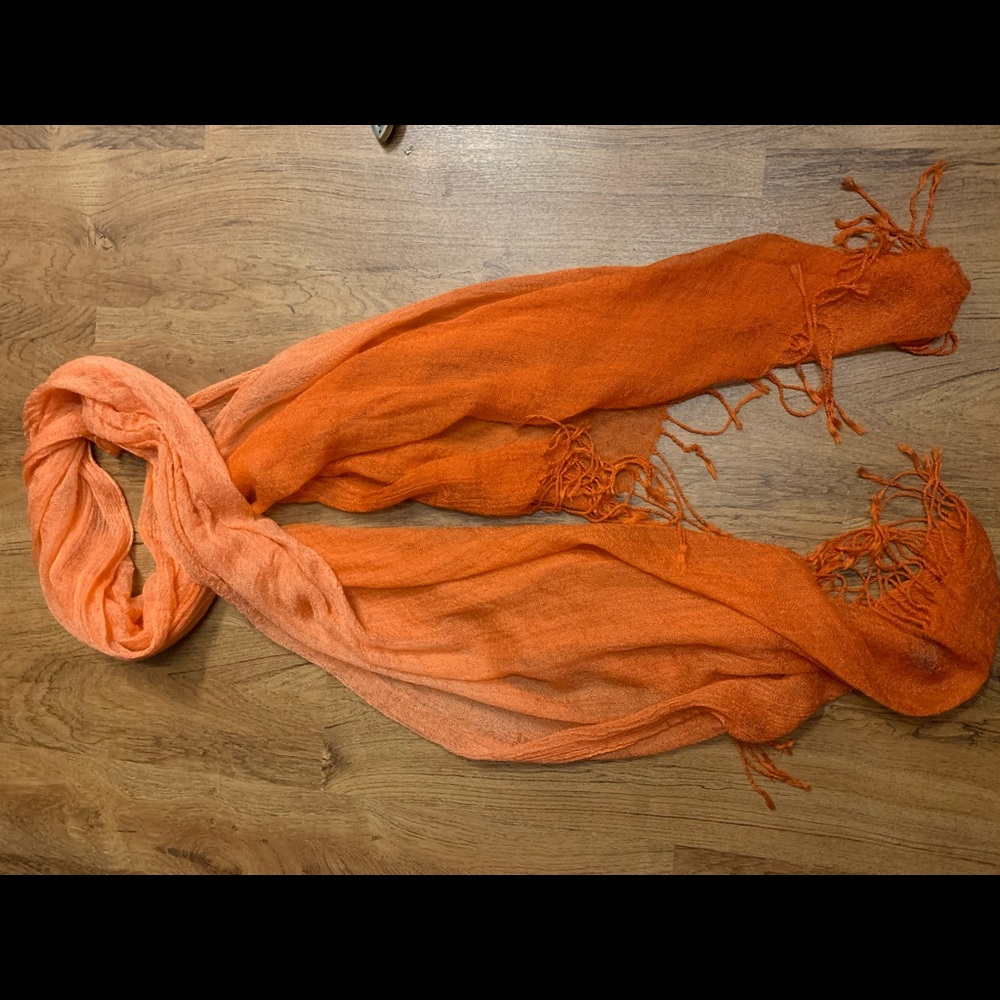 Orange Ombré Scarf